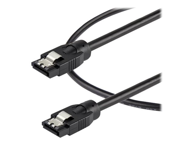 StarTech.com 0.6 m Round SATA Cable - Latching Connectors - 6Gbs SATA Cable - SATA cable - 60 cm