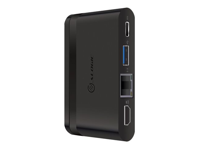 ALOGIC Travel Dock Essential With Power Delivery - docking station - USB-C / Thunderbolt 3 - HDMI - GigE