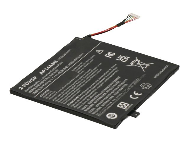 2-Power Main Battery Pack - laptop battery - 3.7 V - Li-pol - 5600 mAh - 20 Wh