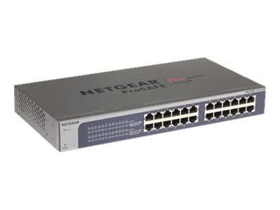 NETGEAR Plus JGS524PE - switch - 24 ports - smart - rack-mountable