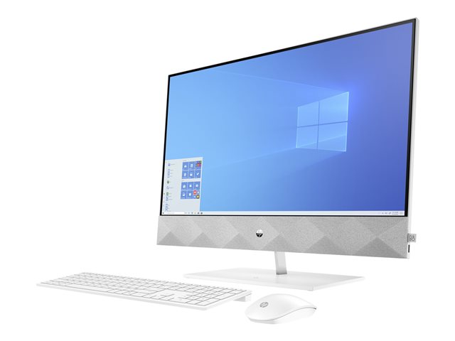 HP Pavilion 27-d0013na - all-in-one Core i7 10700T 2 GHz - 16 GB - SSD 1 TB - LED 27" - UK
