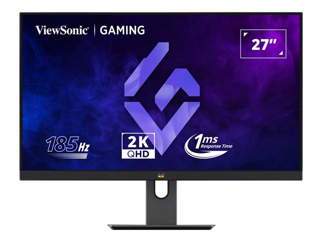 ViewSonic OMNI VX2758A-2K-PRO-2 - LED monitor - gaming - 27" - 2560 x 1440 QHD @ 185 Hz - IPS - 300 cd/m² - 1000:1 - HDR10 - 1 ms - 2xHDMI, DisplayPort