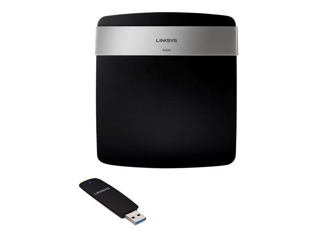 Linksys E2500 - wireless router - 802.11a/b/g/n - desktop