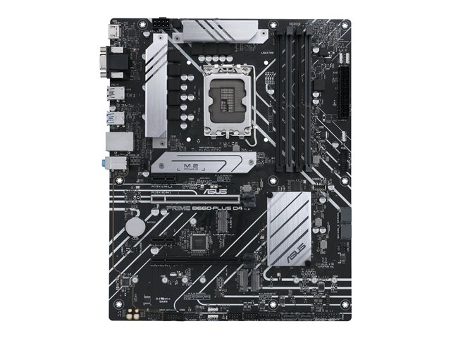 ASUS PRIME B660-PLUS D4 - motherboard - ATX - LGA1700 Socket - B660