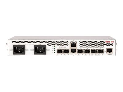 Ciena Service Delivery Switch 3916 - Switch - Managed - 4 x Gigabit SFP + 2 x combo Gigabit SFP - desktop, rack-mountable, wall-pluggable