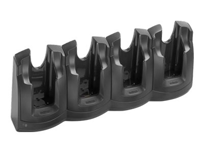 Zebra 4-Slot Charge Only Cradle Kit - handheld charging stand + power adapter