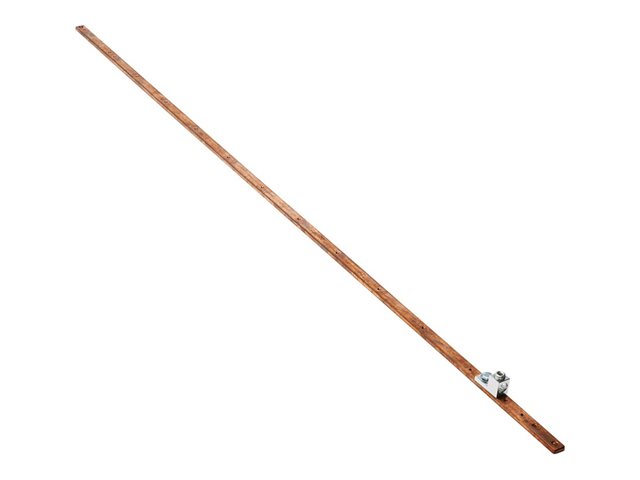 COPPER BUS GROUNDING BAR FOR 24U AND 25U RACKS