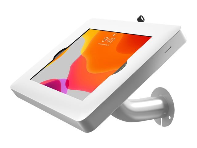 CTA Premium Universal Security Enclosure with Curved Neck - enclosure - for tablet - white