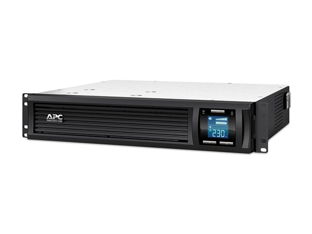 APC Smart-UPS 3000VA LCD RM 2U 230V. size (WxDxH) 48 cm x 68.3 cm x 8.6 cm. May require special handling and delivery can take up to 3 days due to the size. Check with sales.