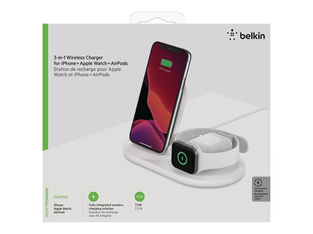 Belkin BoostCharge wireless charging stand - 7.5 Watt