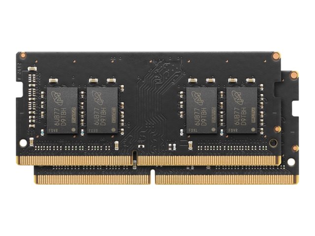 Apple - DDR4 - kit - 16 GB: 2 x 8 GB - SO-DIMM 260-pin - 2400 MHz / PC4-19200 - unbuffered