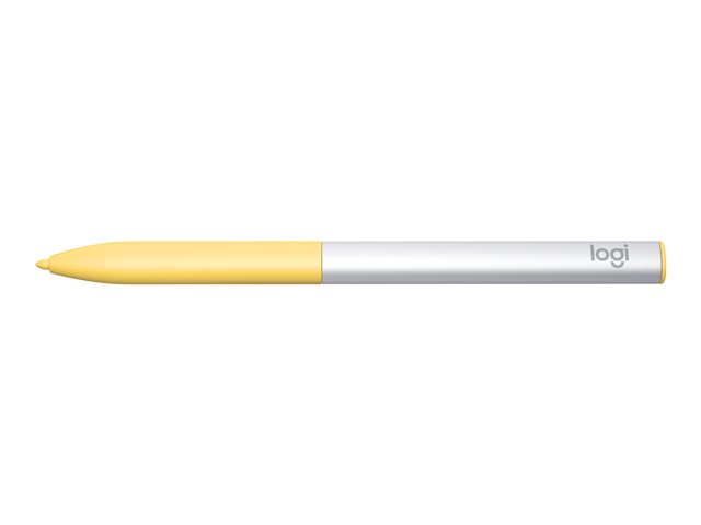 Logitech Pen - Digital pen - wireless - yellow - for Acer Chromebook Enterprise 514, HP Chromebook x360, Samsung Galaxy Chromebook 2