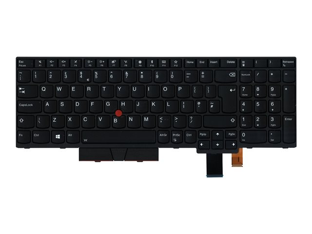 Chicony - notebook replacement keyboard - with Trackpoint - QWERTY - UK