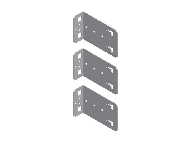Schneider Spacial SF-E NSYRCDFIX - Rack cable management holder - steel, galvanised, 150 mm - 19"