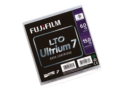 Fujitsu - 5 x LTO Ultrium 7 - 6 TB / 15 TB - random labelled - for PRIMERGY RX600 S6, TX1320 M3, TX1320 M4, TX1330 M3, TX1330 M4, TX2550 M4, TX2550 M5