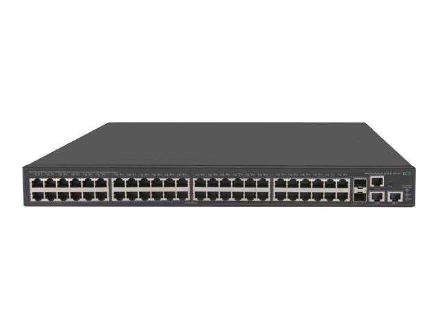 HPE FlexNetwork 5130-48G-PoE+-2SFP+-2XGT (370W) EI - switch - 48 ports - Managed - rack-mountable