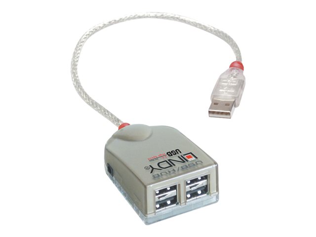 Lindy USB 2.0 Smart Hub - hub - 4 ports