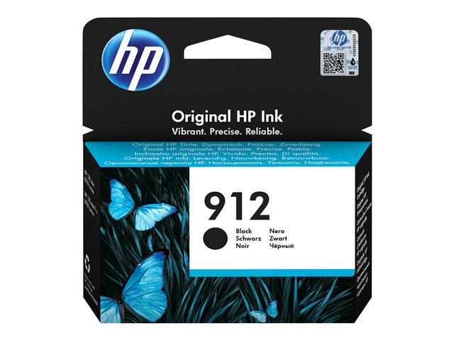 HP 912 - black - original - ink cartridge