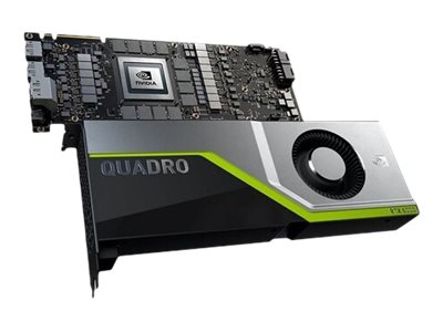 NVIDIA Quadro RTX 6000 Customer KIT - Graphics card - Quadro RTX 6000 - 24 GB GDDR6 - PCIe x16 - 4 x DisplayPort - fanless - for Precision 3930 Rack, 5820 Tower, 7820 Tower, 7920 Tower