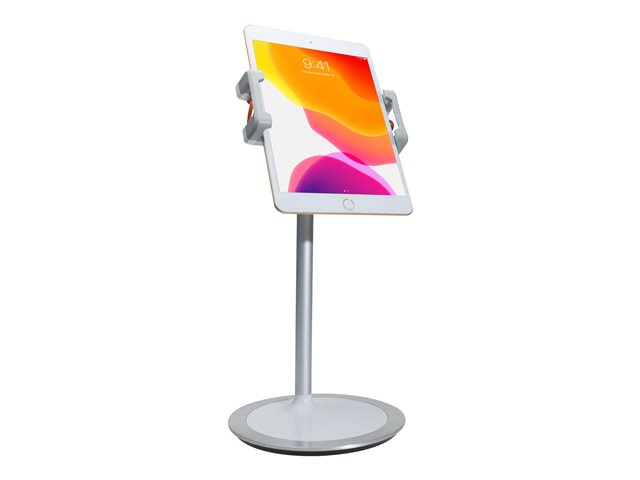 CTA Digital Height-Adjustable, Rotating Desktop Stand - stand - for mobile phone / tablet - white