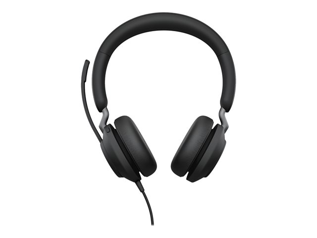 Jabra Evolve2 40 SE UC Stereo - Headset - on-ear - wired - USB-A - noise isolating - Optimised for UC