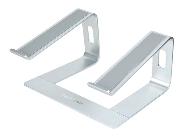 StarTech.com Laptop Stand for Desk, 5kg/11lb, Aluminum, Silver, Ergonomic - notebook stand