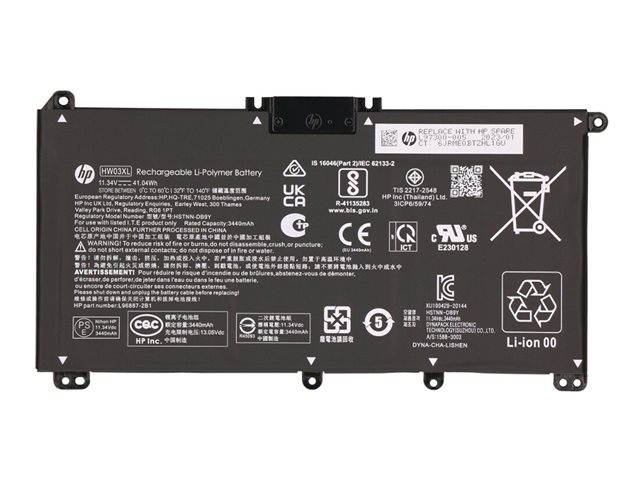 2-Power - laptop battery - Li-Ion - 3.42 Ah - 41 Wh
