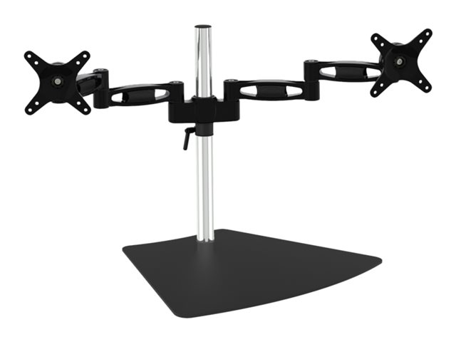 DUAL MONITOR FREE STANDING DESK MOUNT