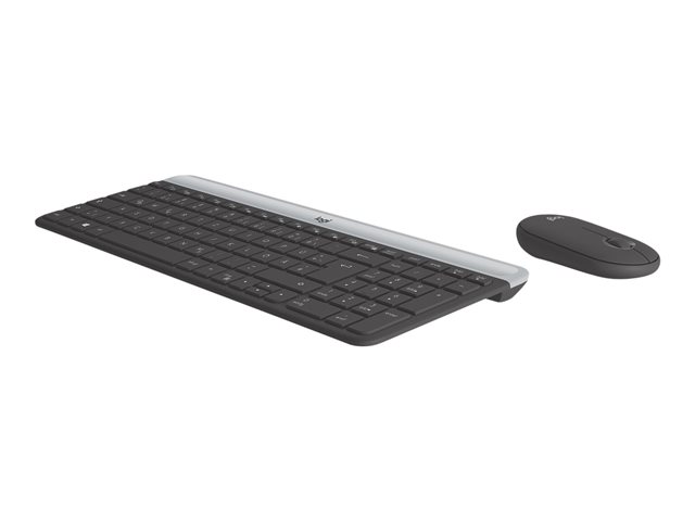 SLIM WRLS KEYBOARD-MOUSE COMBO MK470 - GRAPHITE - DEU - CENTRA