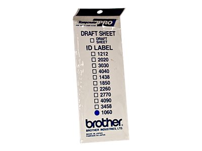 Brother ID1060 - 10 x 60 mm 12 label(s) stamp ID labels - for StampCreator PRO SC-2000, PRO SC-2000USB