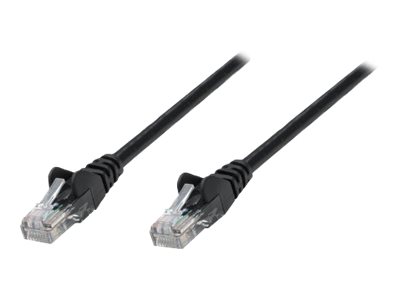 NETWORK CABLE CAT6A COPP 0.25M- BLACK S/FTP SNAGLESS/BOOTED