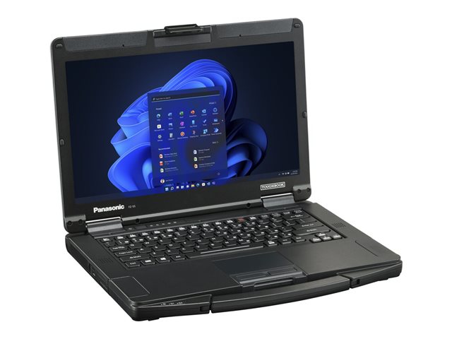 Panasonic Toughbook 55 - Rugged - Intel Core i5 - 1345U / up to 4.7 GHz - Win 11 Pro - Intel Iris Xe Graphics - 16 GB RAM - 512 GB SSD TCG Opal Encryption 2, NVMe - 14" IPS touchscreen 1920 x 1080 (Full HD) - Gigabit Ethernet - Wi-Fi 6E, Bluetooth - 4G LT