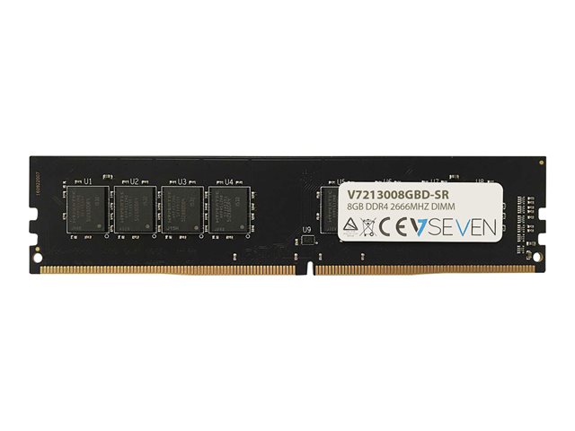 V7 - DDR4 - module - 8 GB - SO-DIMM 260-pin - 2666 MHz / PC4-21300 - unbuffered