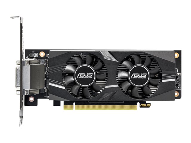 ASUS GeForce RTX 3050 LP BRK 6GB - OC Edition - graphics card - GF RTX 3050 - 6 GB GDDR6 - PCIe 4.0 - HDMI, DisplayPort, DVI