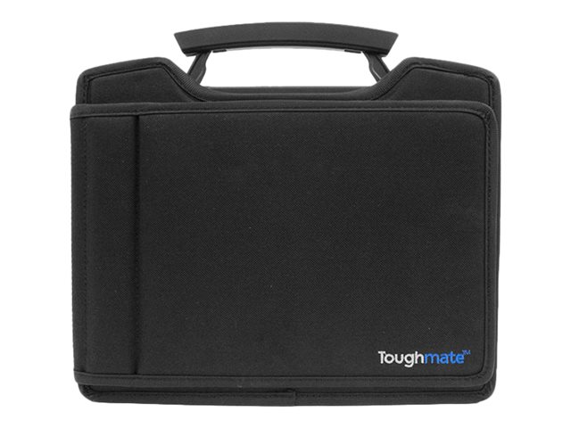 Infocase Toughmate Always-On - Flip cover for tablet - nylon, PolyCore, ethylene vinyl acetate (EVA) - black - for Toughbook CF-20, CF-20 Standard