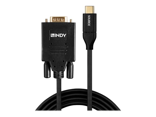 Lindy adapter cable - VGA / USB - 50 cm