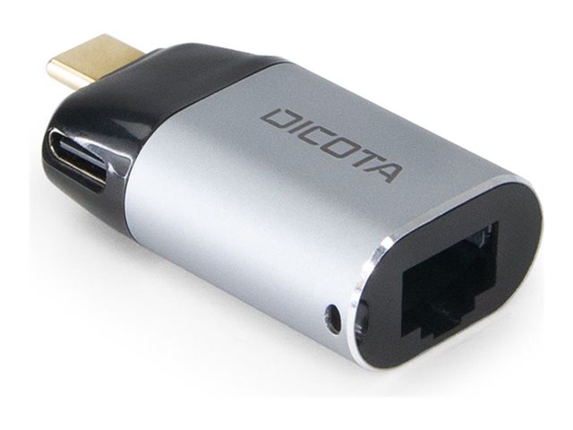 DICOTA - network adapter - USB-C / Thunderbolt 3 - Gigabit Ethernet x 1