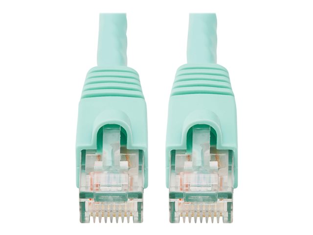 Eaton Tripp Lite Series Cat6a 10G Snagless UTP Ethernet Cable (RJ45 M/M), Aqua, 5 ft. (1.52 m) - patch cable - 1.52 m - aqua