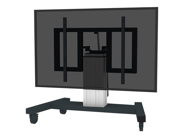 Neomounts PLASMA-M2550T cart - motorised - for flat panel / media player / mini PC - silver