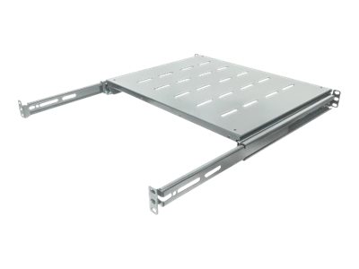 19IN SLIDING SHELF 1U GREY- 800/1000MM/DEPTH SHELF/550MM