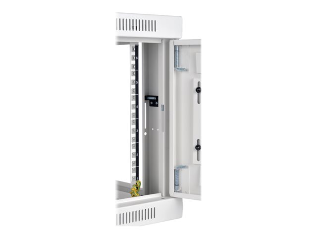 Eaton Tripp Lite Series 6U Wall Mount Rack Enclosure Server Cabinet White w/ Acrylic Glass Door - rack - 6U
