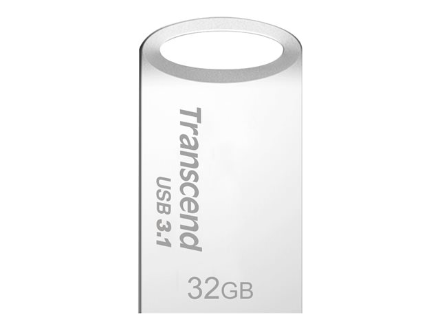 Transcend JetFlash 710 - USB flash drive - 32 GB - USB 3.1 - silver