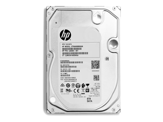 HP - hard drive - 8 TB - SATA
