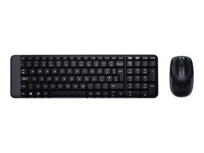 Logitech Wireless Combo MK220 - keyboard and mouse set - Hungarian Input Device