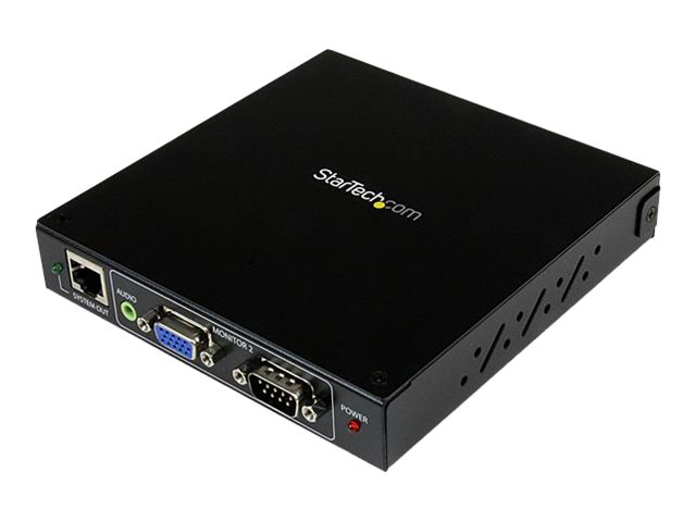StarTech.com Cat5 VGA Digital Signage Receiver with RS232 & Audio - video/audio/serial extender