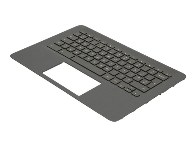 2-Power - notebook replacement keyboard - UK - black - with top cover