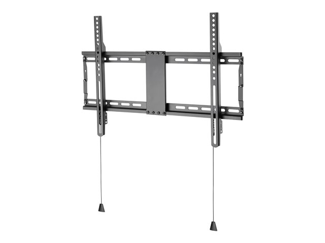Display wall mount - fits large flat-panel display 37 to 70" with VESA sizes up to 600 x 400 - latches in place - lockable - non-tilting - swl 60 kg - black