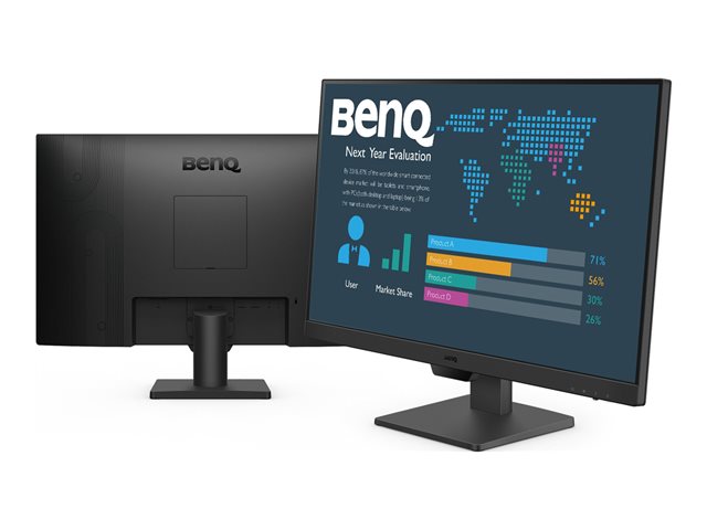 BenQ BL2790 - Business - LED monitor - 27" - 1920 x 1080 Full HD (1080p) @ 100 Hz - IPS - 250 cd/m² - 1300:1 - 5 ms - 2xHDMI, DisplayPort - speakers - black