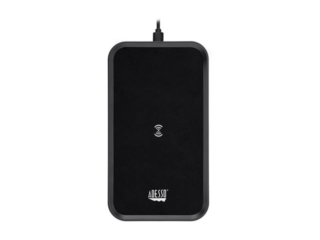 Adesso AUH-1030 wireless charging pad - 24 pin USB-C - 10 Watt