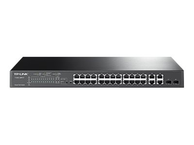 TP-Link Smart PoE Switch T1500-28PCT - switch - 24 ports - rack-mountable